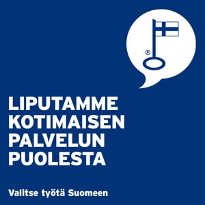 suomalainen työ logo